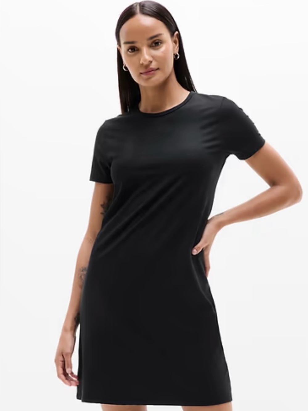 Athleta Essential T Shirt Dress, Size Small